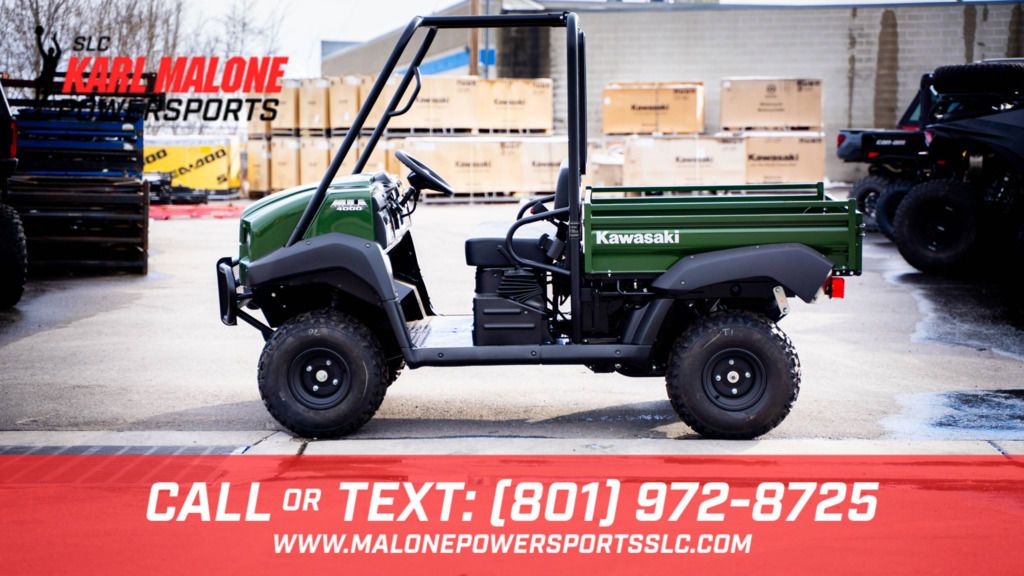 2026 Kawasaki Mule 4000 Timberline Green - W00381