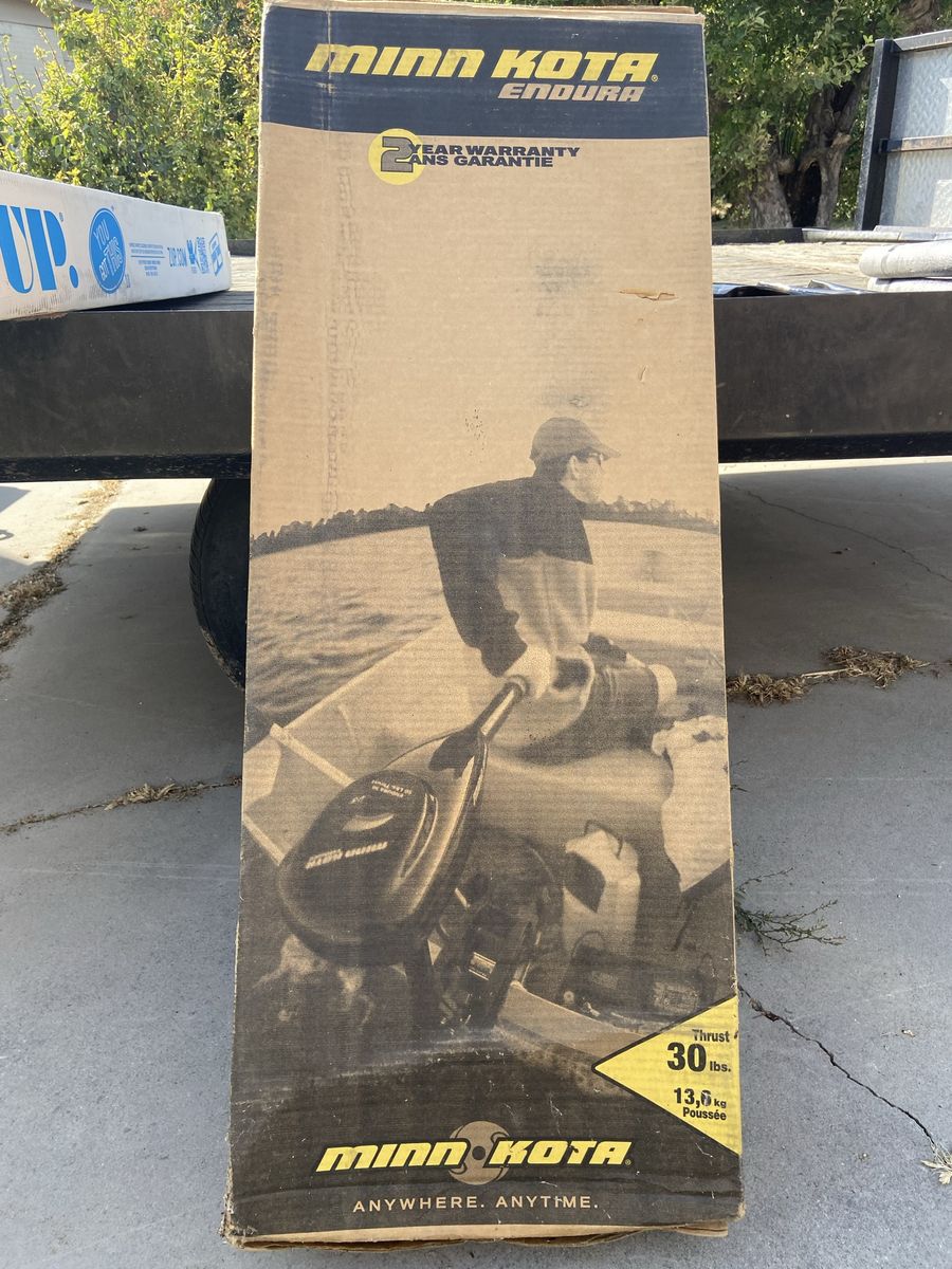 Minn Kota trolling motor 30 lbs thrust
