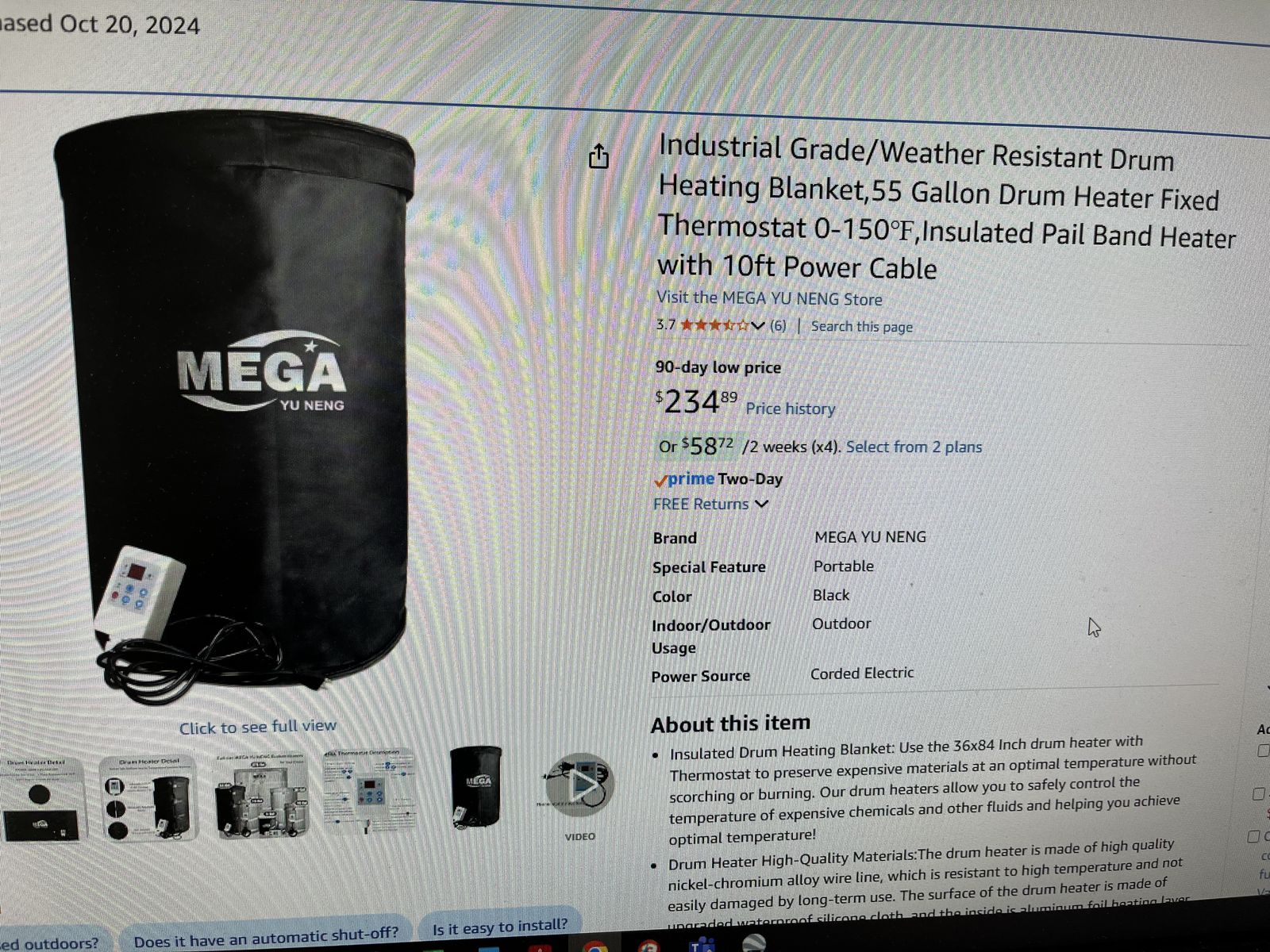 Drum Heater