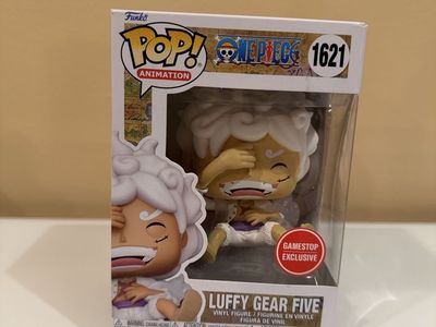 Funko Pop! Animation One Piece Luffy Gear Five #1621 Gamestop Exclusive Vinyl Figure