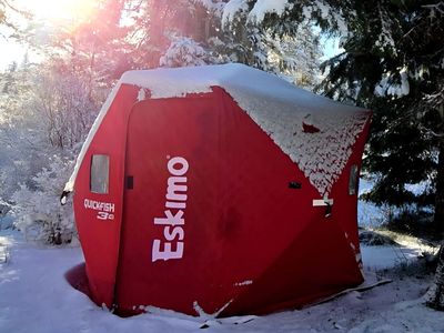 QuickFish 3HD Insulated Pop-Up Portable Shelter