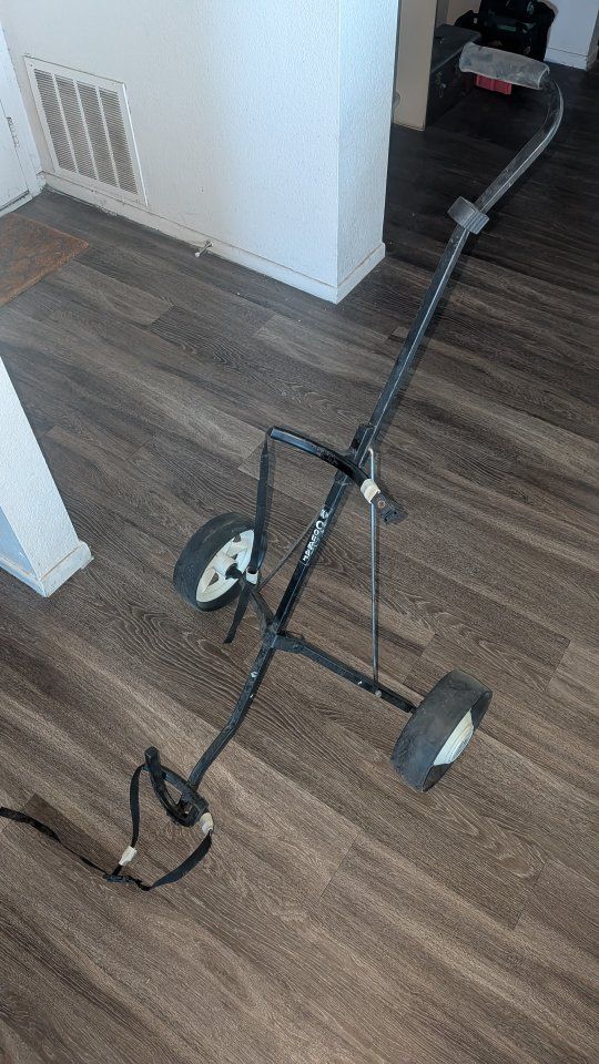 Golf hand pull cart