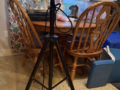 Electric Infrared Patio Heater with Adjustable Tripod Stand