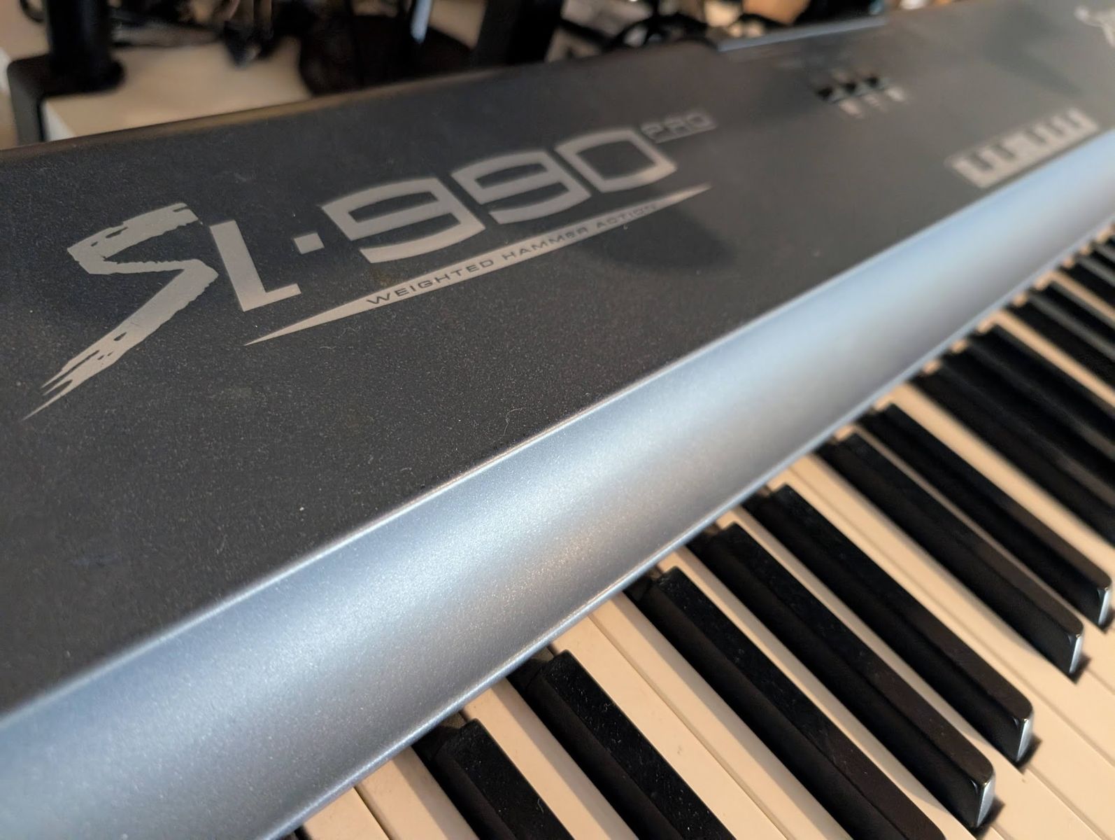 Studiologic SL-990 Pro Weighted 88-Key Midi Keyboard Controller Full Size Fatar Keys Including stand!