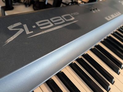 Studiologic SL-990 Pro Weighted 88-Key Midi Keyboard Controller Full Size Fatar Keys Including stand!