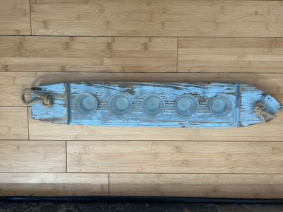 Gorgeous Boat 5 candle holder