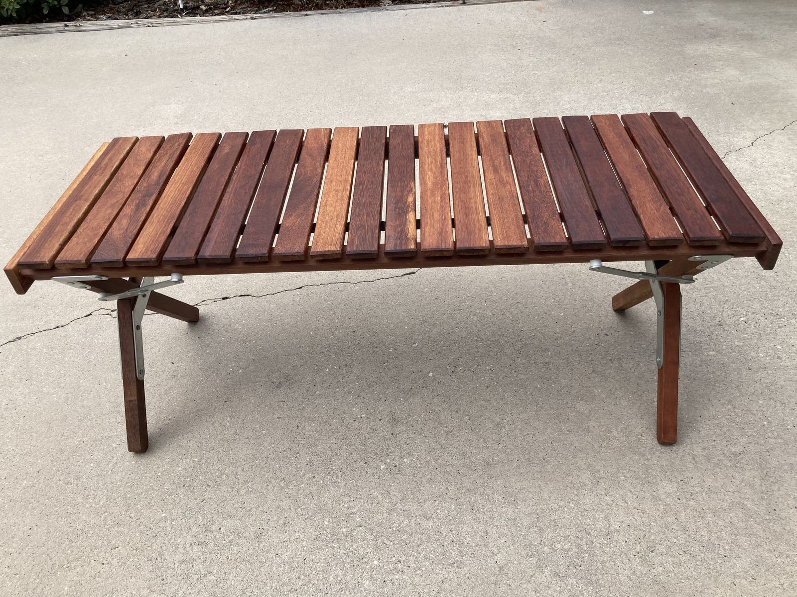 Wooden BENCH Portable