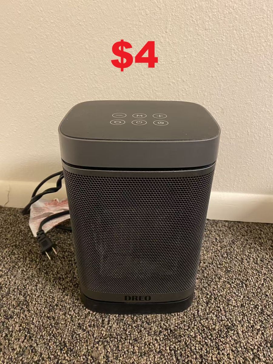 Used Oscillating Mini Space Heater