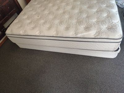 FREE lightly used queen mattress and boxspring