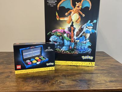 Lego Pokemon Charizard Venusaur Blastiose + Kanto