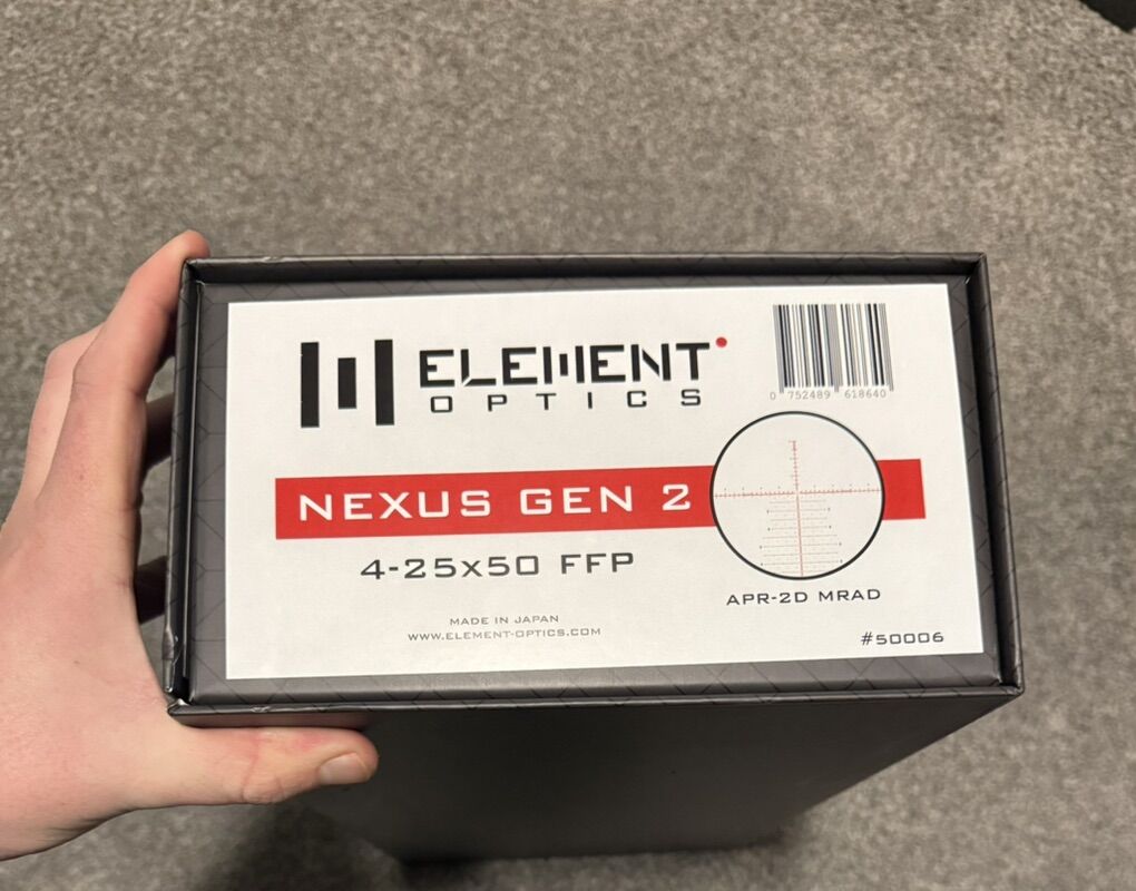 Brand New Element Nexus Gen2 4-25x50