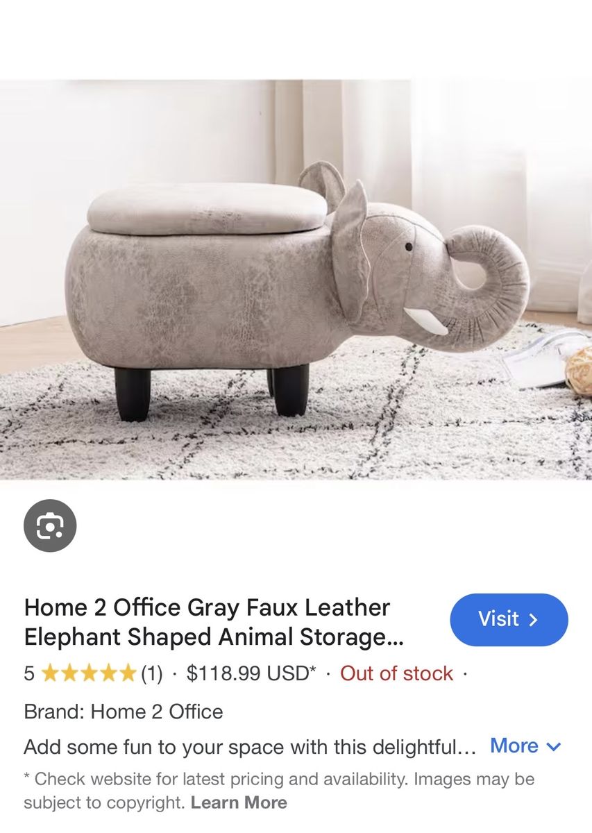 Nursery/children’s ottoman