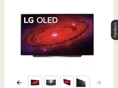 LG CX 55Inch class 4k Smart OLED TV w/AI ThinQ