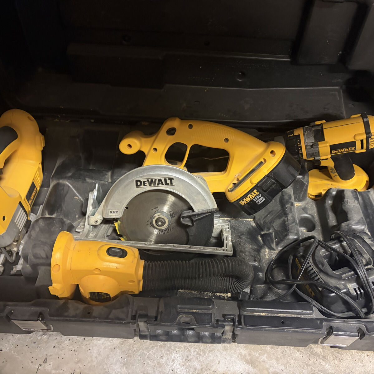 DeWalt 18v Cordless Combo Kit In Case
