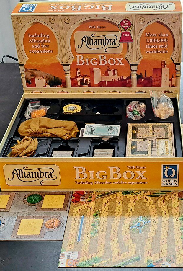 Alhambra Big Box Board Game (1st Edition) Mint