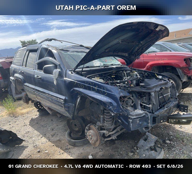 2001 Jeep Grand Cherokee WJ Parts - UTPAP Orem