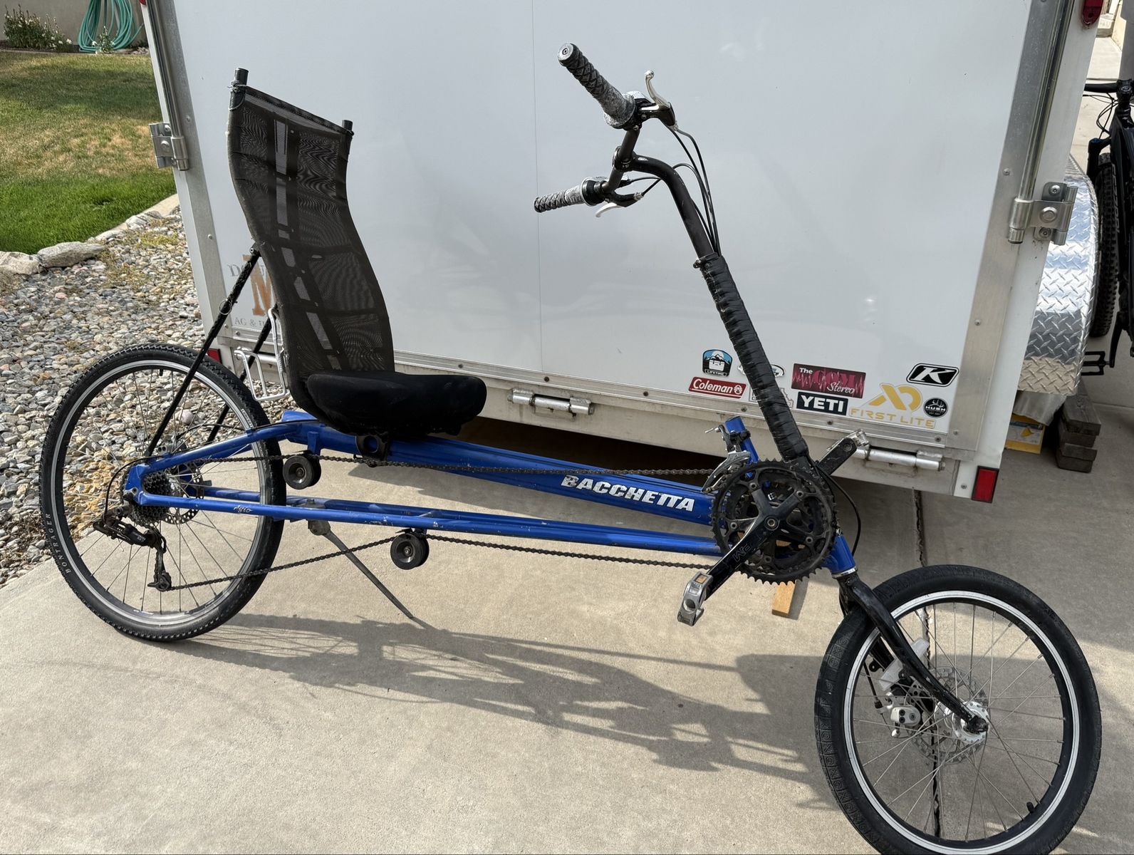 Recumbent Bacchetta Agio Bike