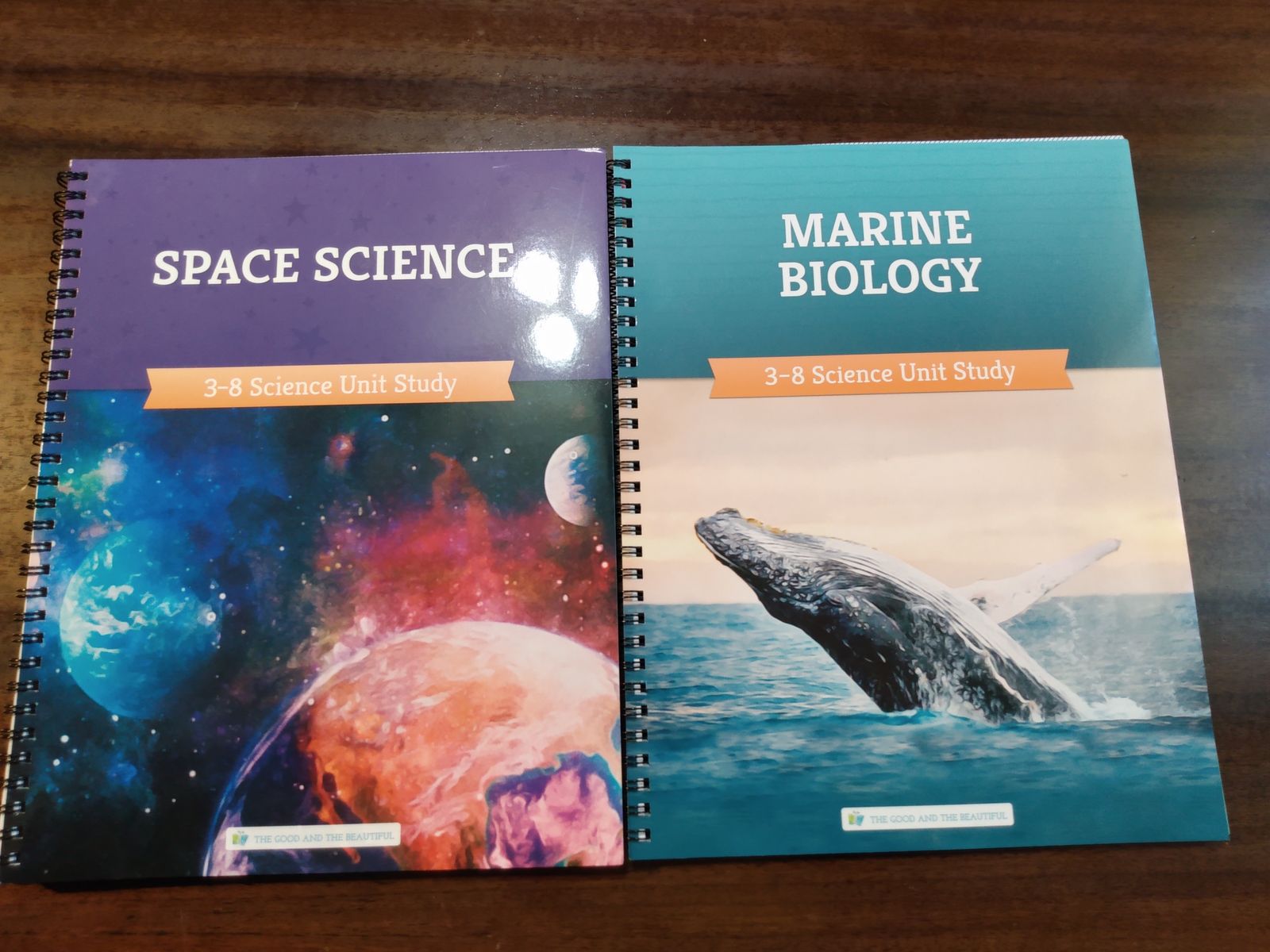 3-8 Grade Science Study Books