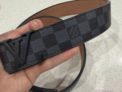 Black LV belt