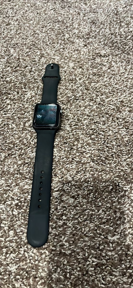 Apple Watch Series 3 with Black Sport Band