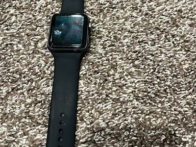 Apple Watch Series 3 with Black Sport Band