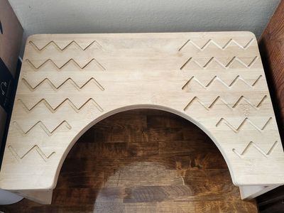Folding Bamboo Toilet Step Stool (Squatty Potty)