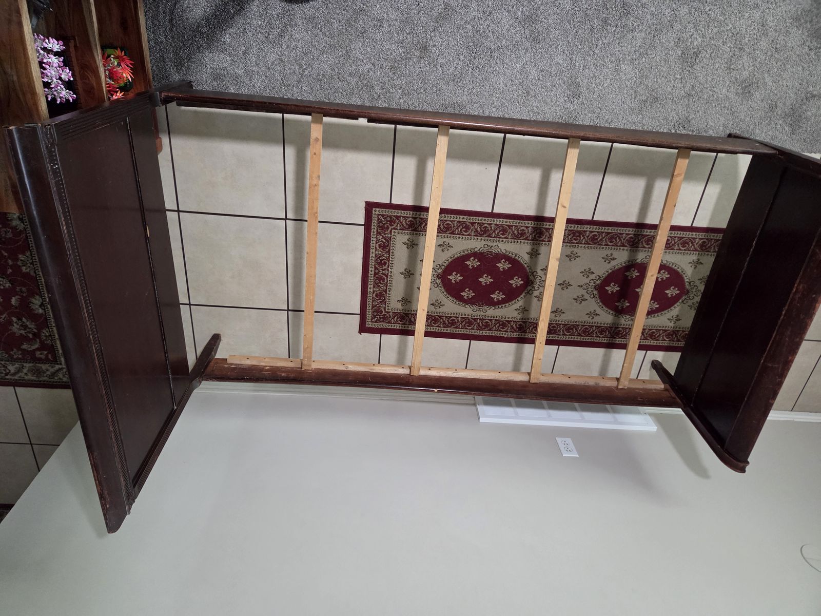 Twin bed frame only