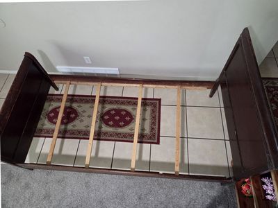 Twin bed frame only