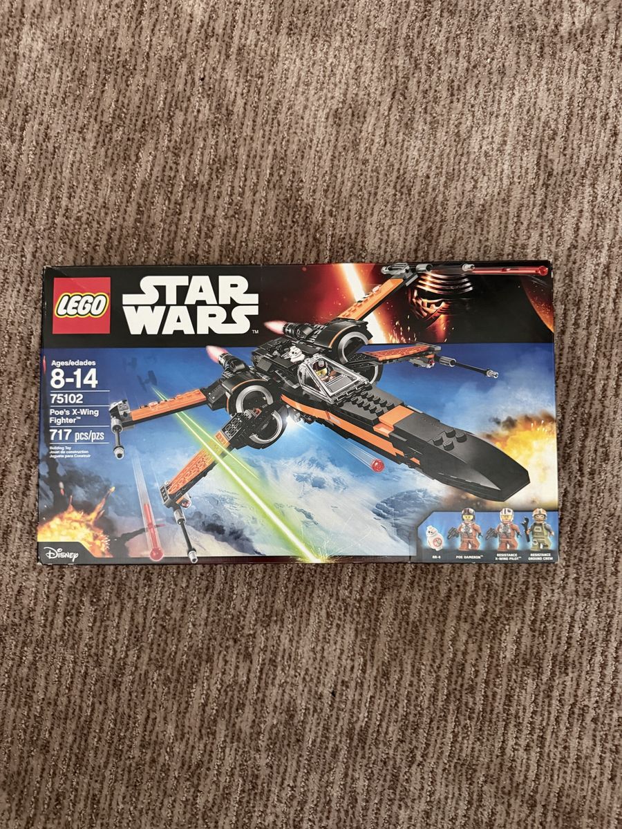 LEGO Star Wars 75102 Poe’s X-Wing Fighter – Complete w/ Box & Instructions