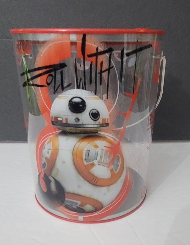 Star Wars BB-8 Clear Plastic Tin Bank with Handle