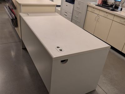 Solid desk