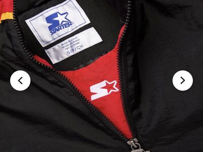 Brand new chiefs starter jacket coat large