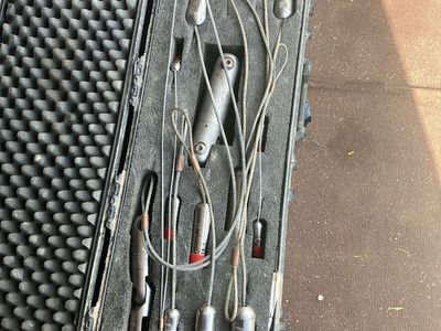 Industrial Equipment Kit in Protective Case - Wires, Weights, & Tools for Specialized Tasks. Wire Snagger