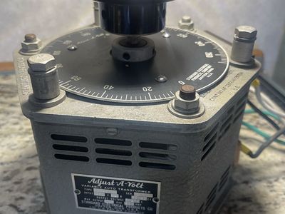 Vintage Adjust-A-Volt Variable Autotransformer - 230V Input, 0-270V Output, 9A, 2.4kVA - TESTED