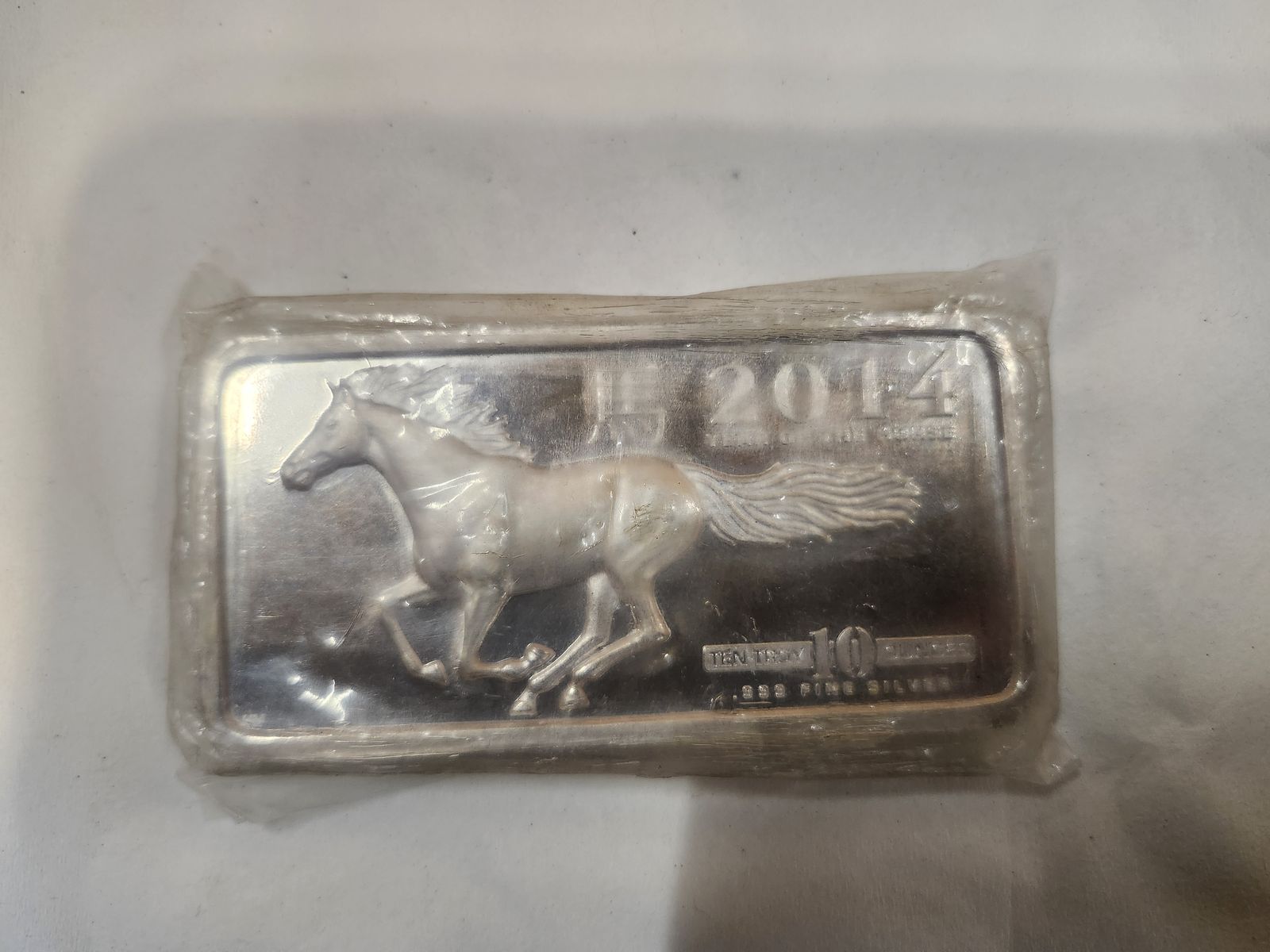 10 oz .999 silver bar
