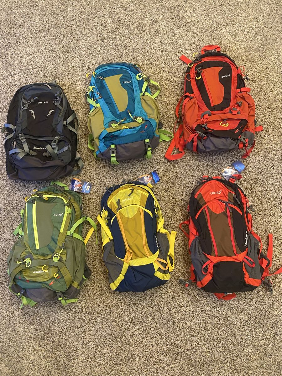 NEW OUTAD Hiking Backpacks – Multiple Colors & Sizes Available