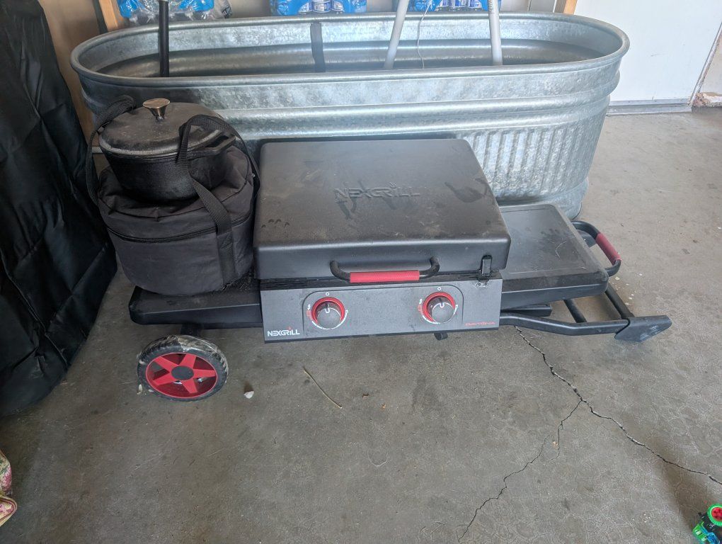 NEXGRILL flat top roller