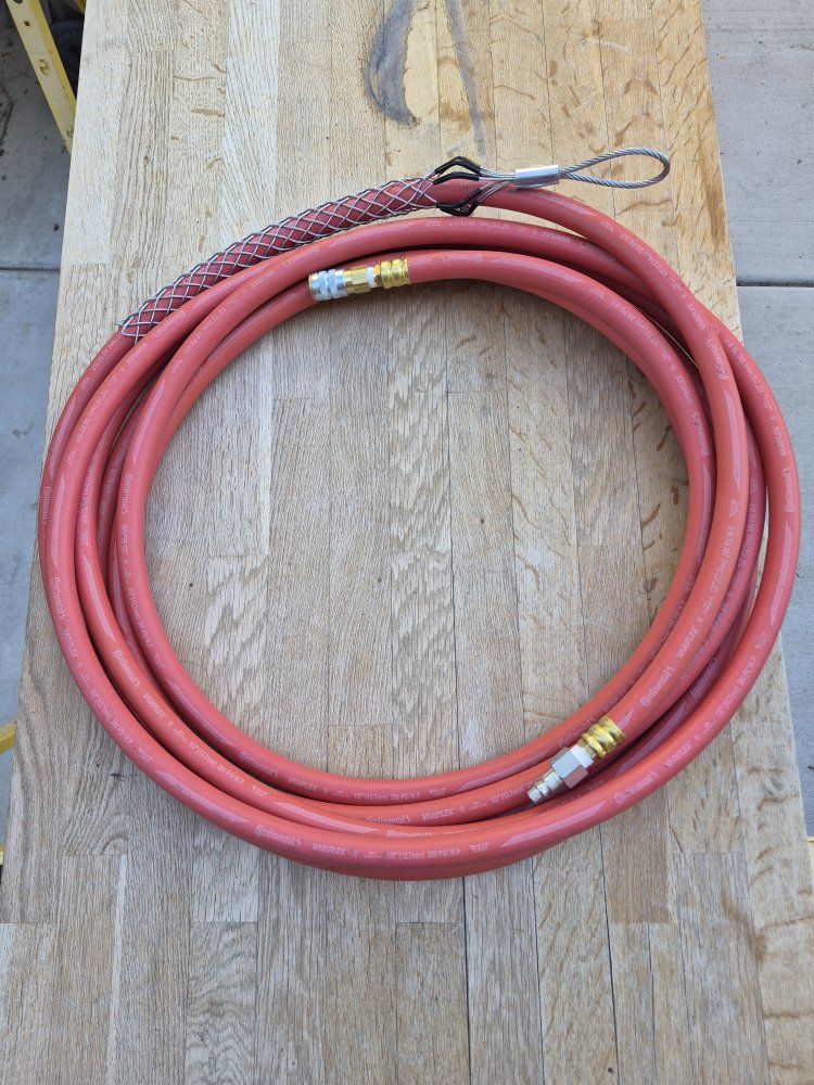 Hanging 1/2" Shop Air Hose