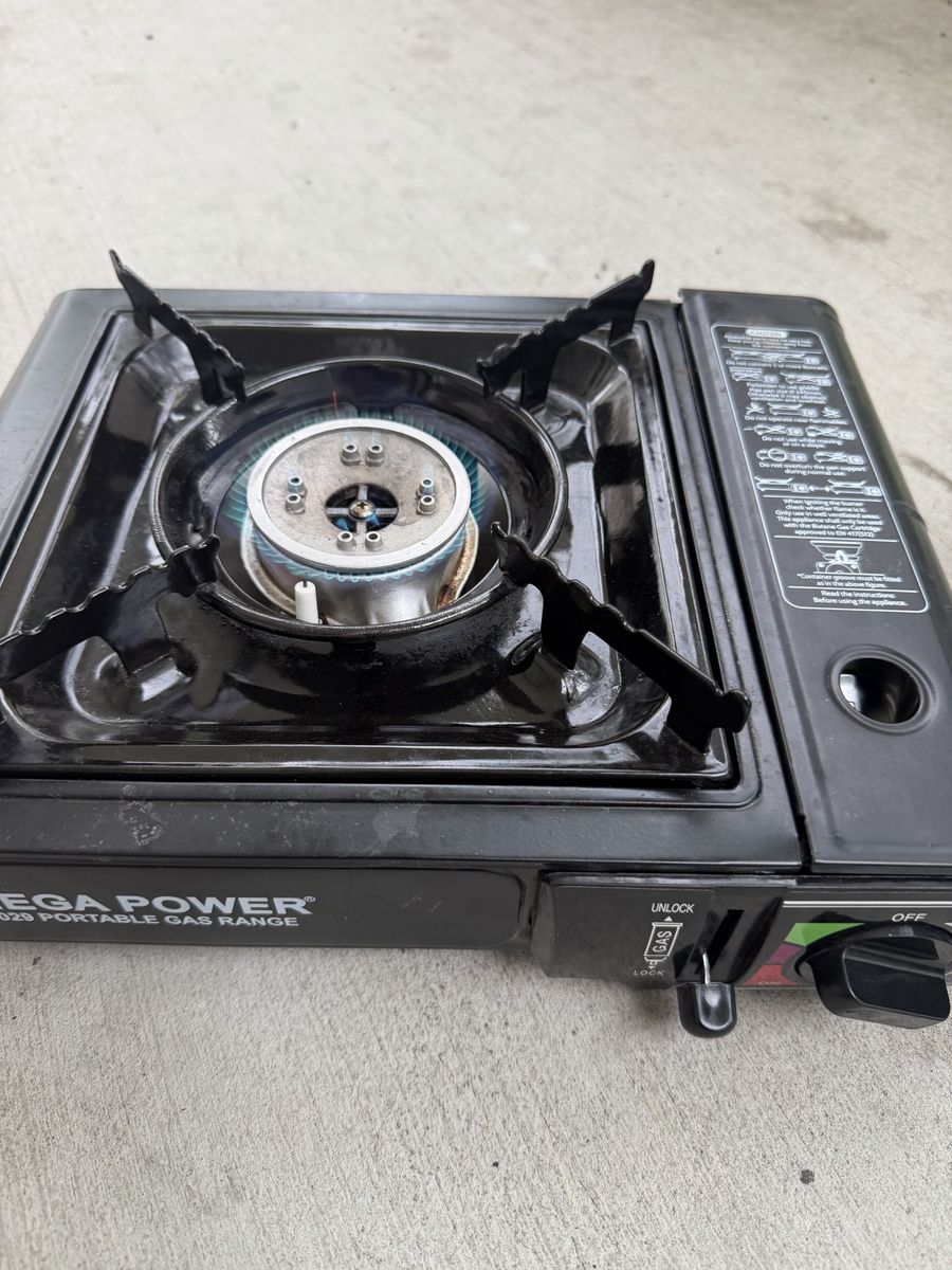 Omega Power B-0029 Portable Gas Range Single Burner Butane Camping Stove