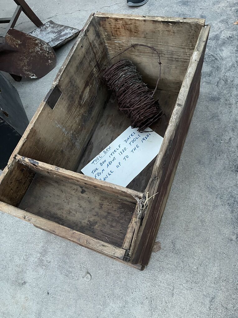 1880 Antique Tool Chest