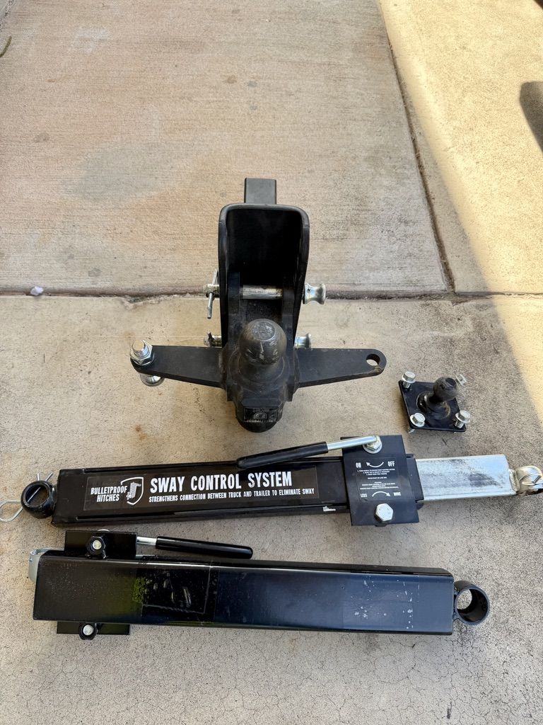 BulletProof Hitches Sway Control System + Dual Ball Mount