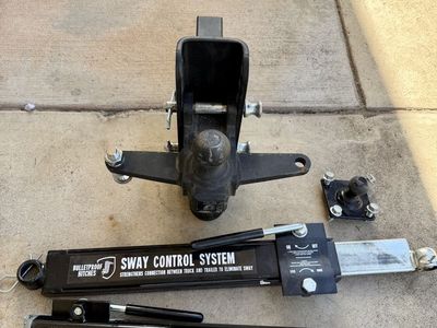 BulletProof Hitches Sway Control System + Dual Ball Mount
