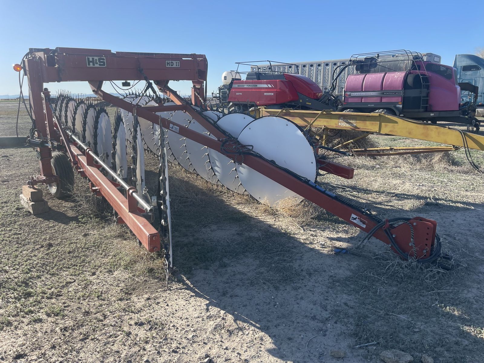 2013 H&S HDII Wheel Rake