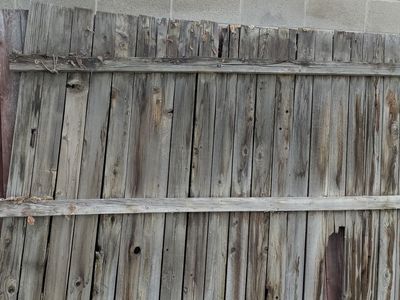 Cedar slatted panels
