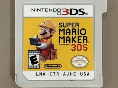 Super Mario Maker 3Ds Game