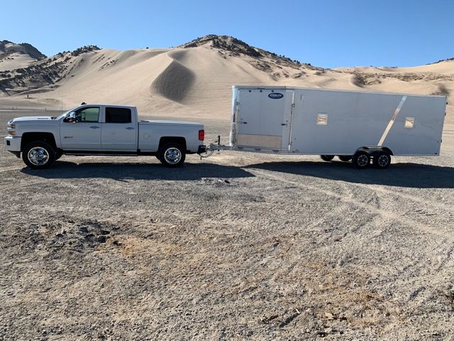 Enclosed aluminum 27' Trailer (RZR, Snowmobiles...)