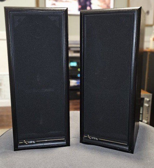 Infinity RS-425 Speakers – Professionally Refoamed – IMG Woofers – Vintage HiFi