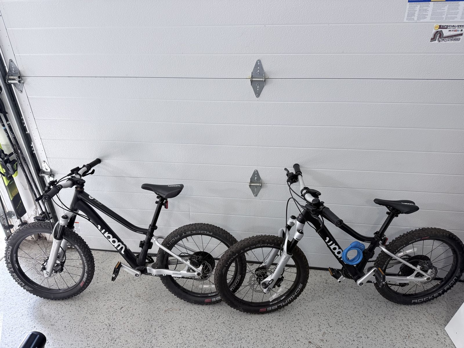 2x Woom OFF 4 Kids Mountain Bike – 20” Excellent