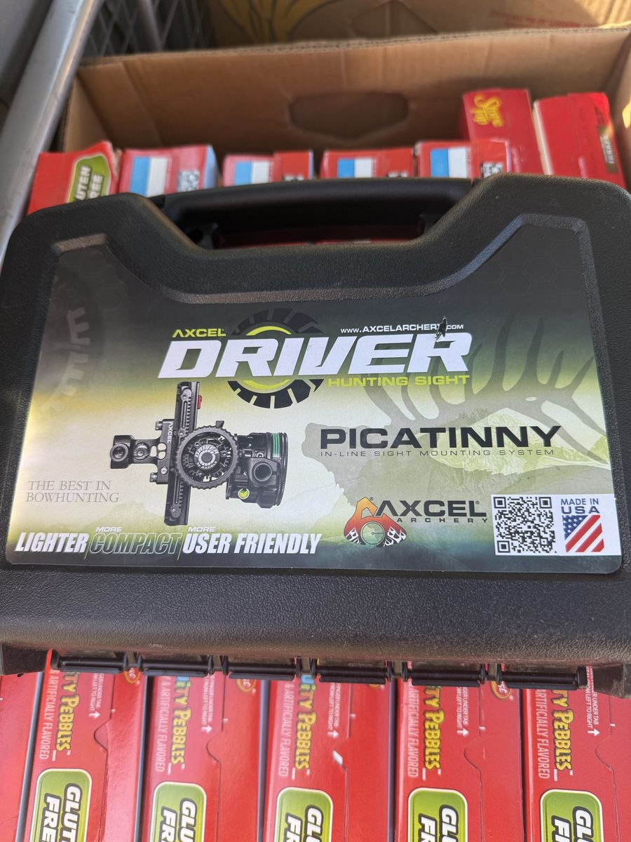 Axcel Driver Archery Sight Accustat II 3 Pin