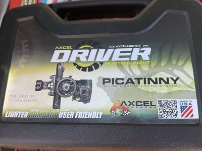 Axcel Driver Archery Sight Accustat II 3 Pin